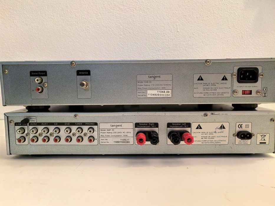 Amplificator Tangent AMP50 si tuner DAB  50