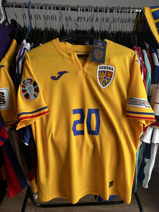 Tricou de fotbal Joma Nationala Romaniei Romania Euro 2024 marime M