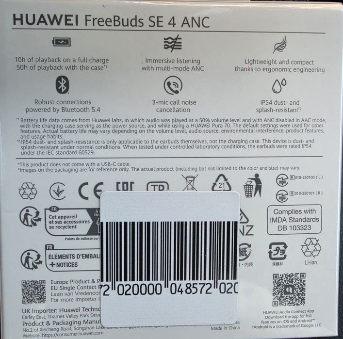 Huawei freebies SE 4 ANC