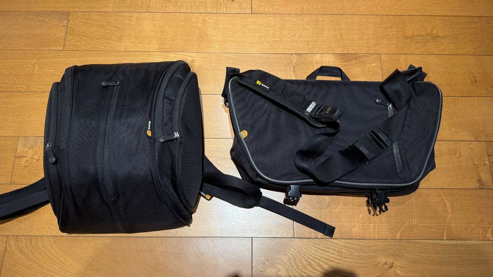 Set Genți Booq (Graphite): Rucsac Boa Squeeze + Messenger Boa Nerve
