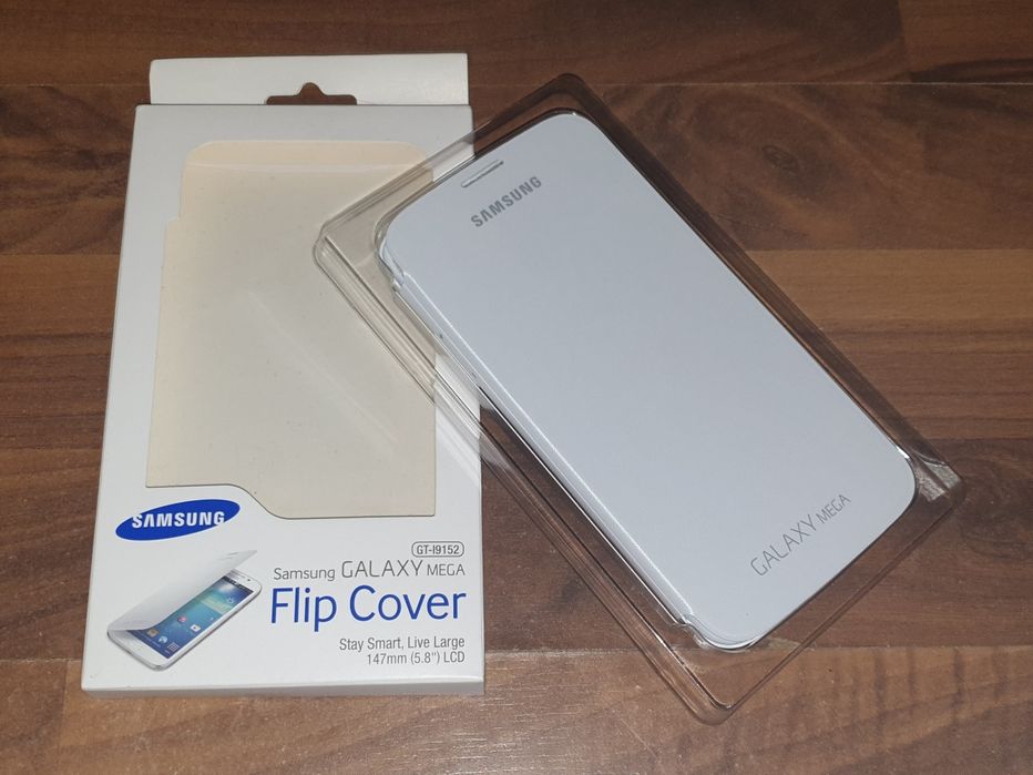 Husa flip smart activa originala Samsung Flip Cover Galaxy Mega 5.8"