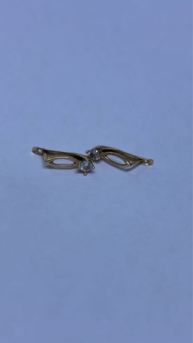 Детские сережки золото 585