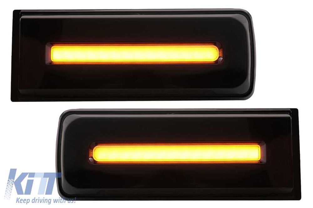 Stopuri Full LED Mercedes G Class W463 (2008-2017) 2018 Design negru