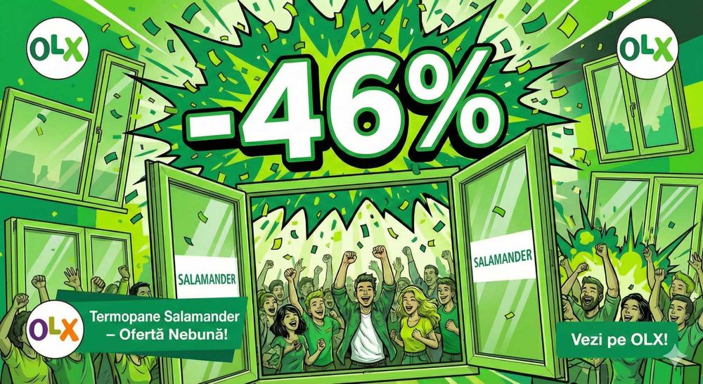 -46% Oferta Termopane la comanda