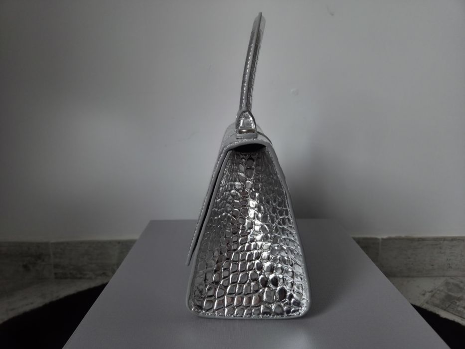 Balenciaga Hourglass Silver