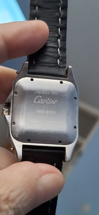 CARTIER cu baterie și curea din piele naturala