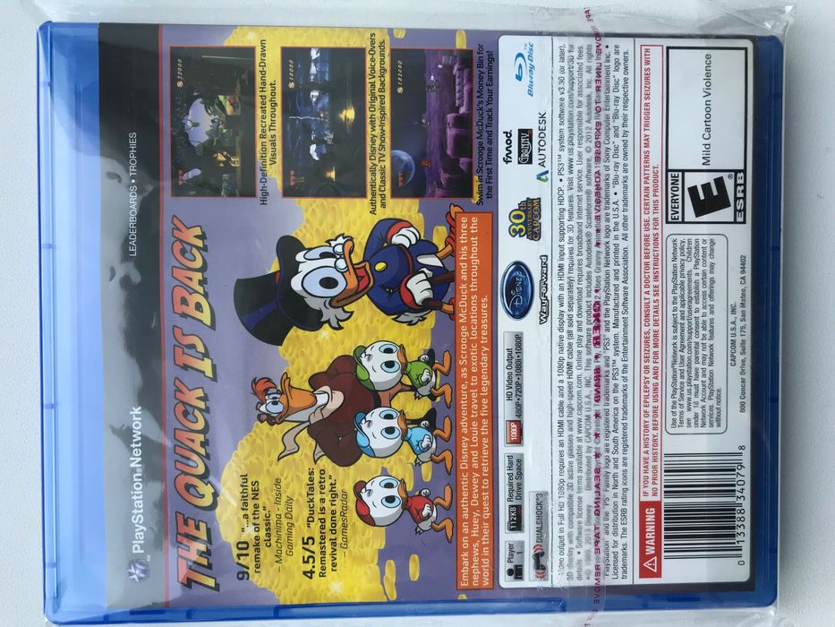 Диск PS3 Утиные Истории