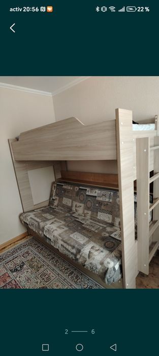 Астана продам двухъярусную кровать