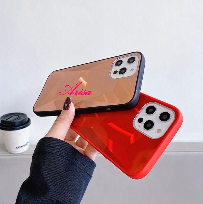 Husa tip oglinda , model Prism iPhone 12 , 12 Mini, 12 Pro, 12 Pro Max