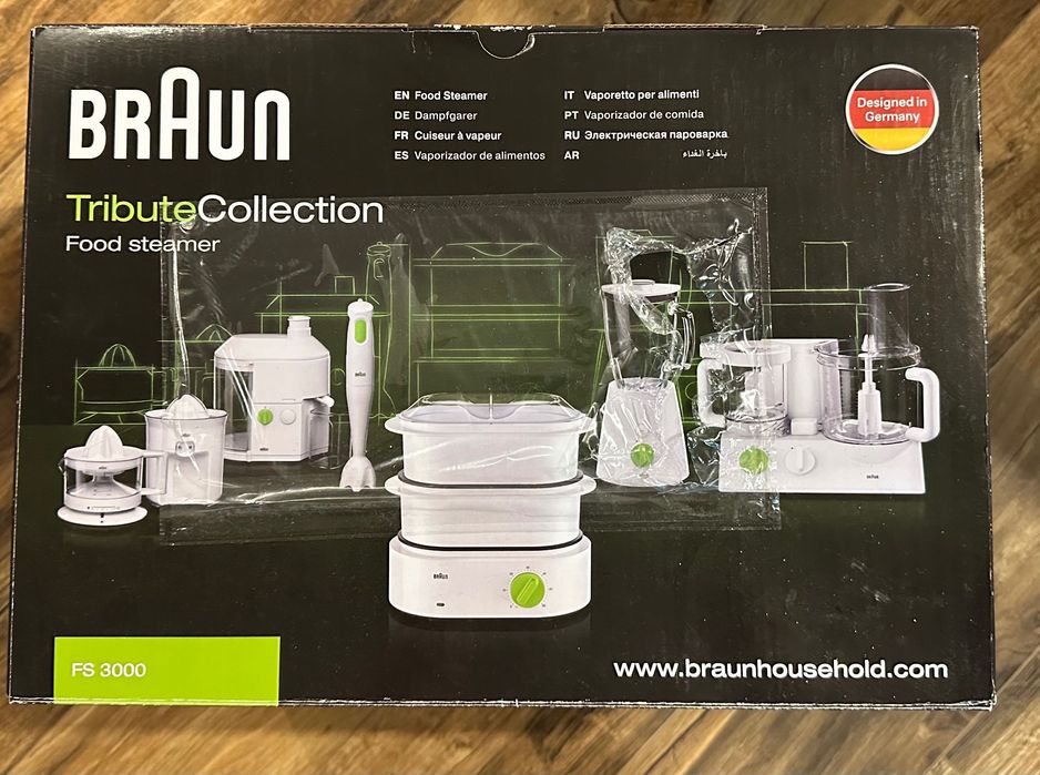 Нов уред за готвене на пара Braun