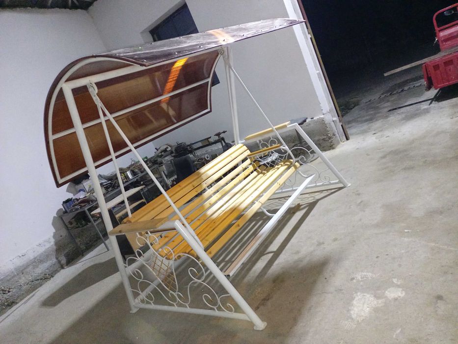 Качели садовая 4 местный