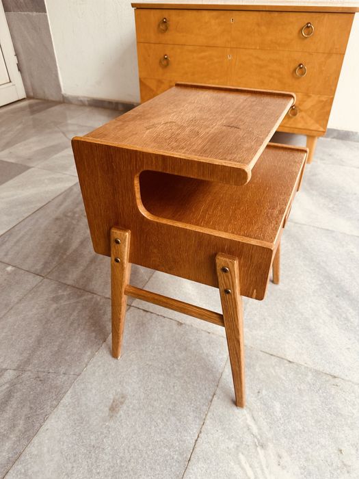 Оригинално шведско Mid-Century Modern шкафче / 1960s