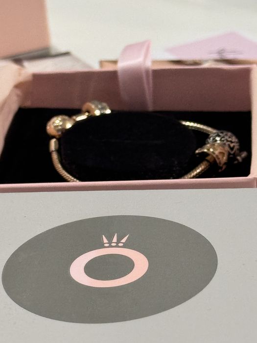 Pandora пръстен гривна талисман обеци