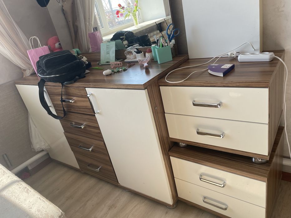 комод 2 тумбасымен