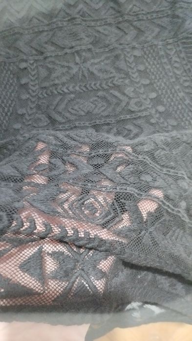 Черна дантелена рокля isabela Merant & HM