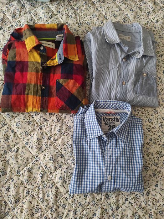 Ризи с дълъг ръкав за момче