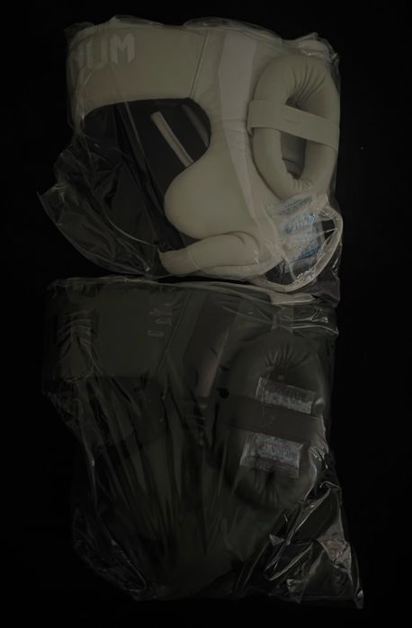 Căști de protecție box VENUM White/White și Kaki/Black