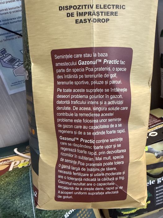 Gazon practic pentru 400 m patrati