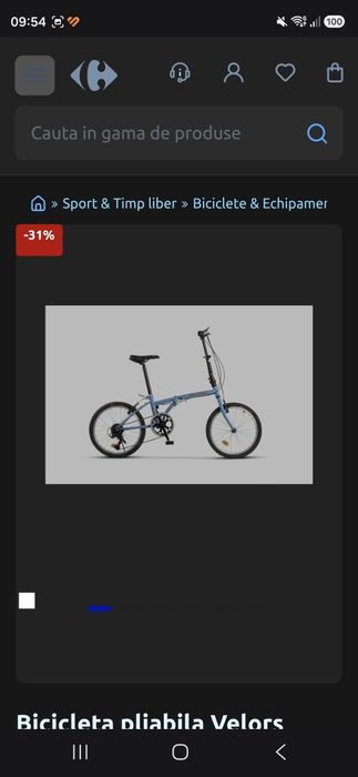 Bicicleta pliabila