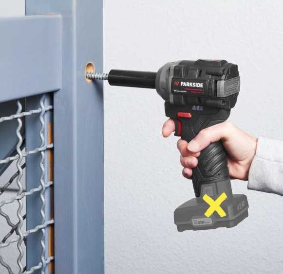 Parkside performance акумулаторен гайковерт 12V