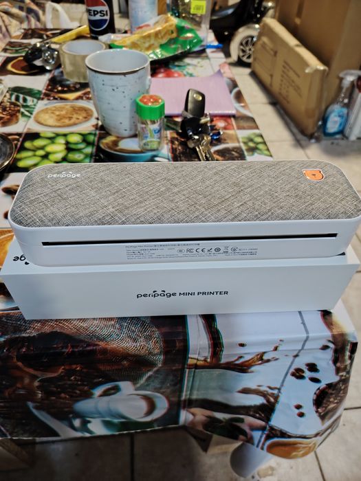 Мини термопринтер PeriPage, A40, Преносим, A4