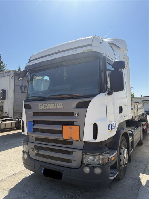 SCANIA R480 Standard ADR + Faymonville Trailer Multimax F-11 4 Axe