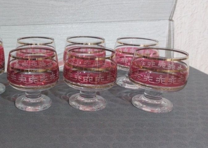 Бокалы набор , Богемия.