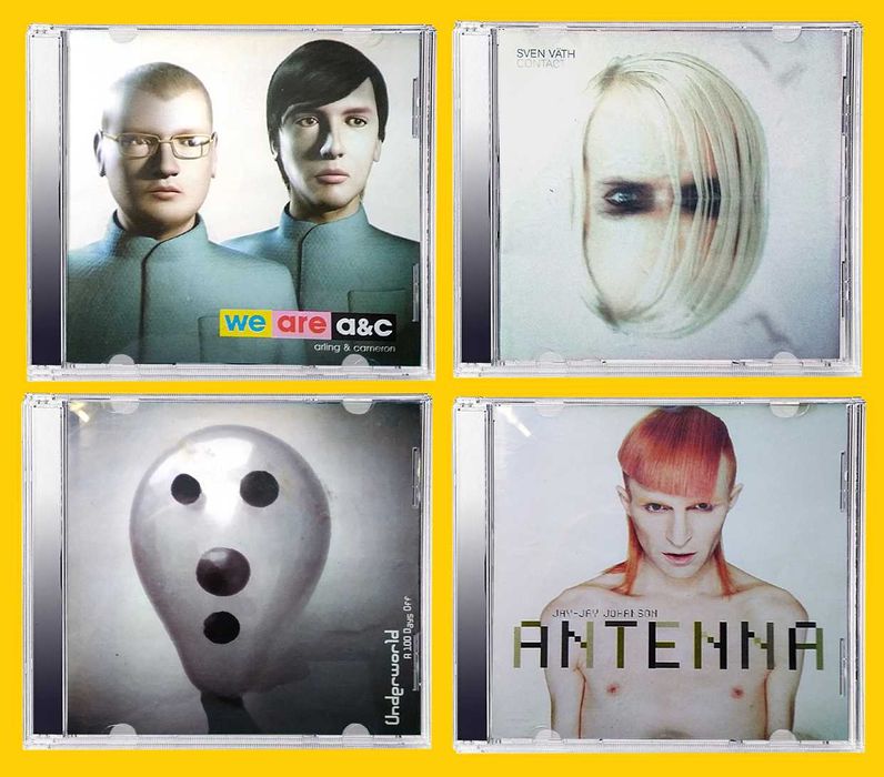 CD электронная - Techno, Electronica, Progressive house, Downtempo