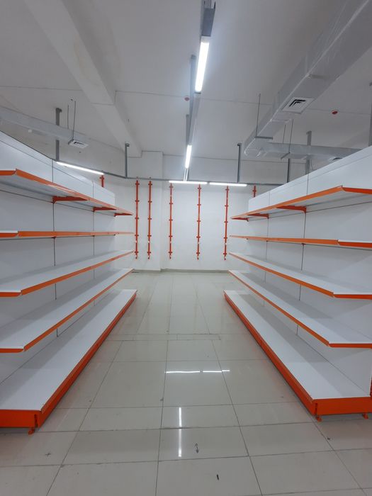 Металлические стеллаж для склад,  набивные, мезонин, торговый и другие