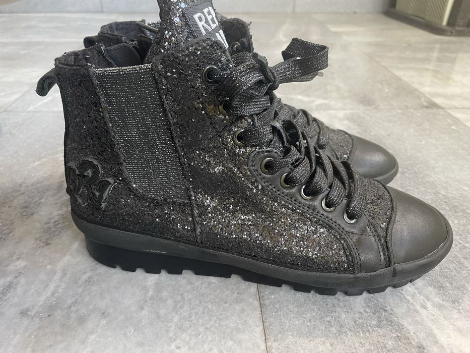 Кецове Replay с брокат