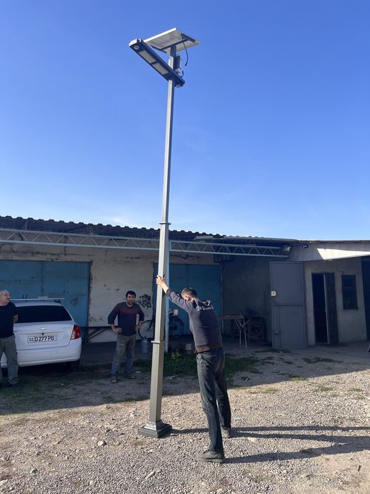 Светильник на солнечный батарее 100ват