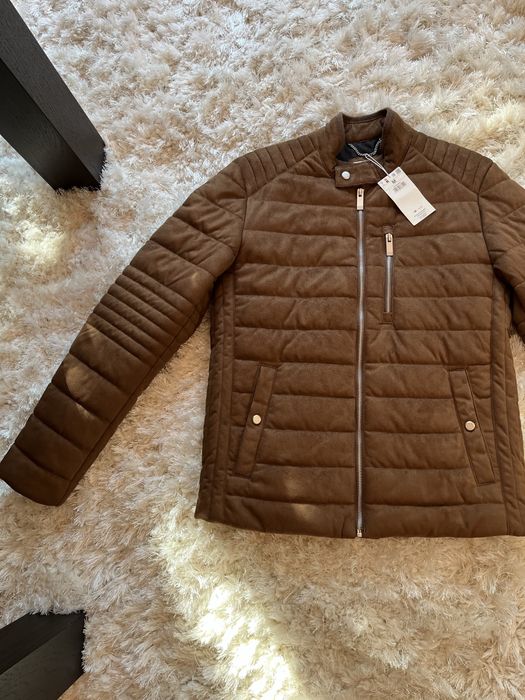 Geaca Fina Tip Piele Caprioara Marime M (noua/eticheta)