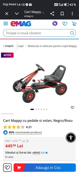 Kart cu pedale  Brașov