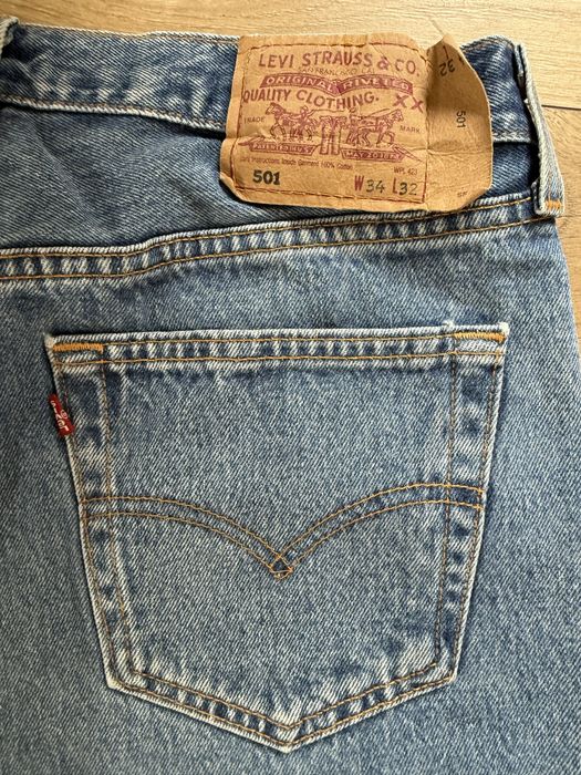 Blugi LEVIS 501 Vintage USA 1998 Barbati | 34 x 32 (Talie 86 cm)