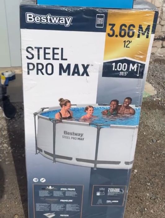 Продам бассейн Bestwai 3.66×1.00