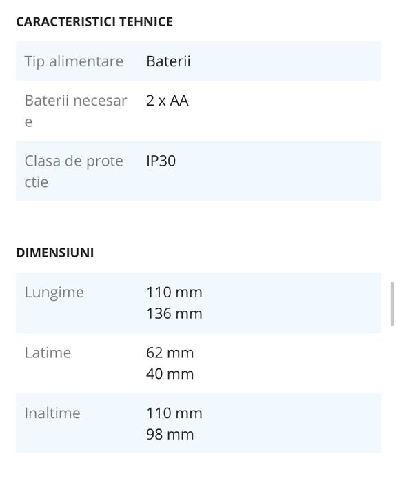 Termostat  honeywell ca nou