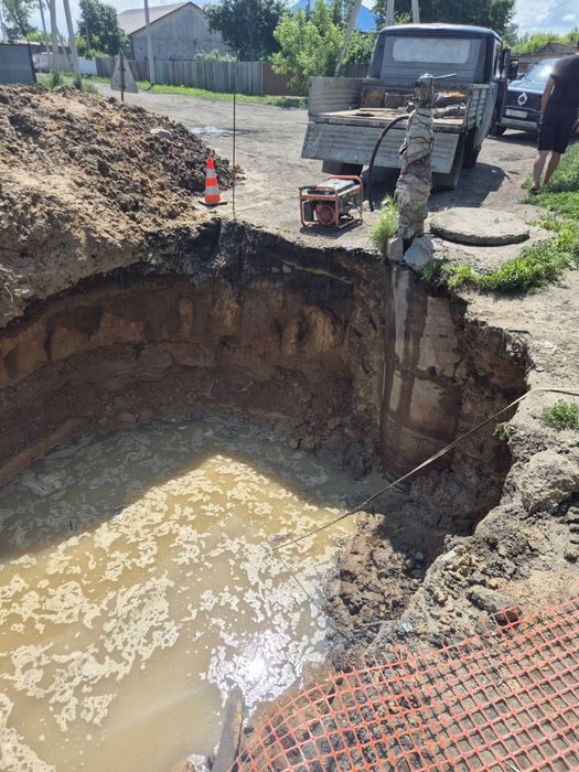 Гнб (крот) , вода в дом.