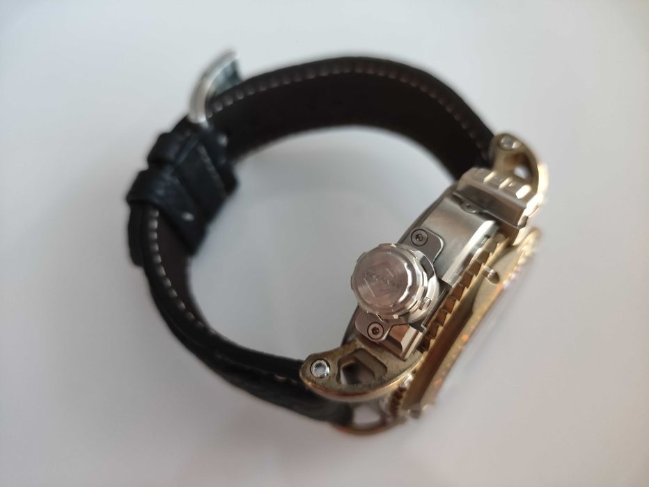 Титаниев моноблок и бронз - Visconti Abyssus - НОВ,