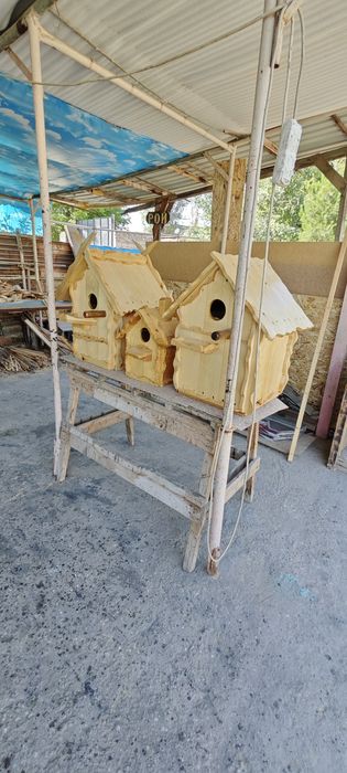 Скоречник для птиц, белок. Домик