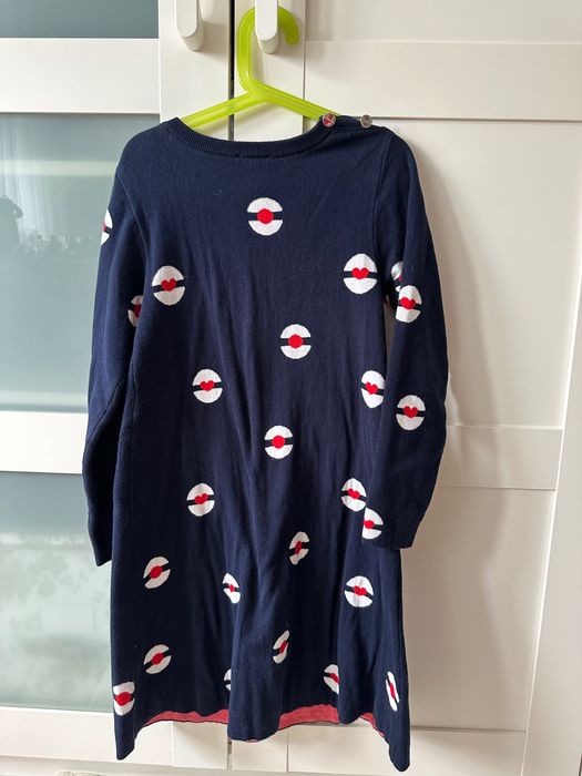 Детска зимна рокля с високи чорапи на Jacadu