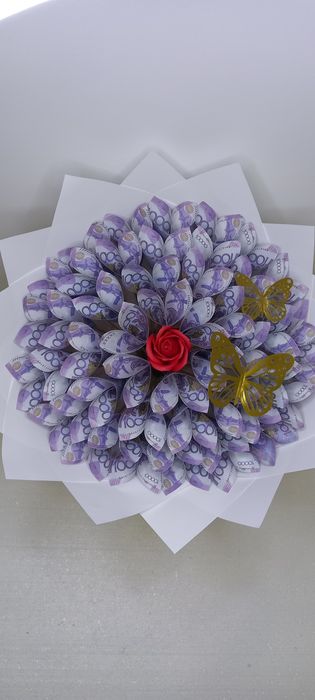 Денежный букет/Букет/Букет из денег/ Акшадан букет Г.Атырау