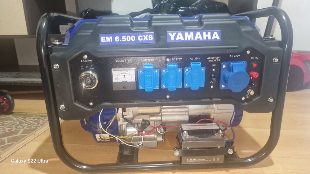 Генератор YAMAHA EM 6.500 CXS