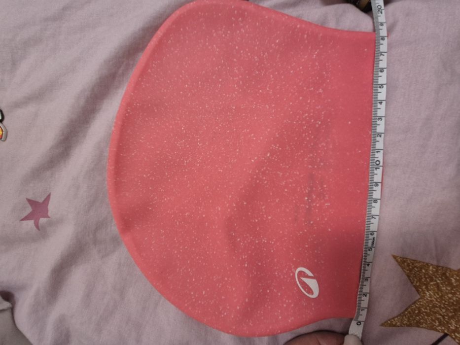 Шапка за плуване, розова