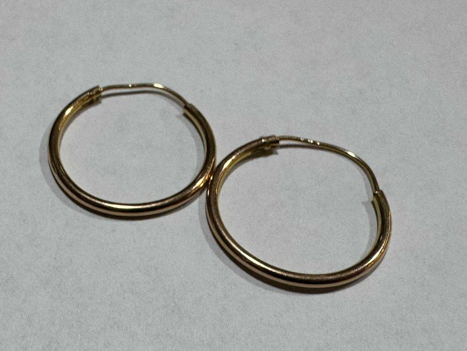 Златни дамски обеци 14К