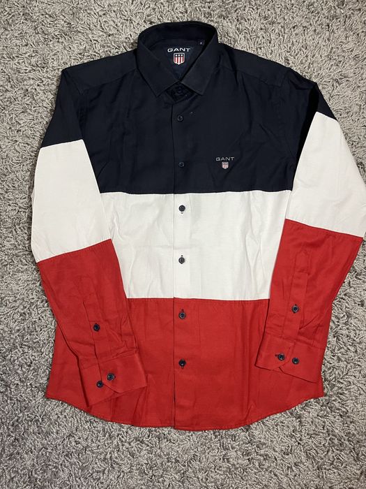 Мъжка многоцветна риза