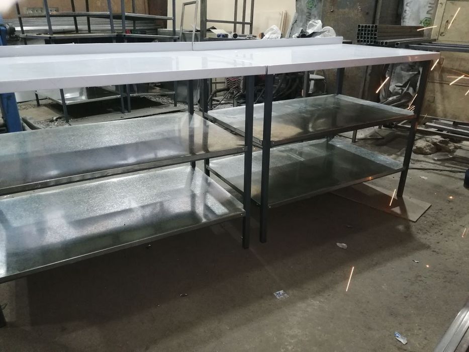 Нержавейка стол Stol nerjavikadan  gumma perashka aparat