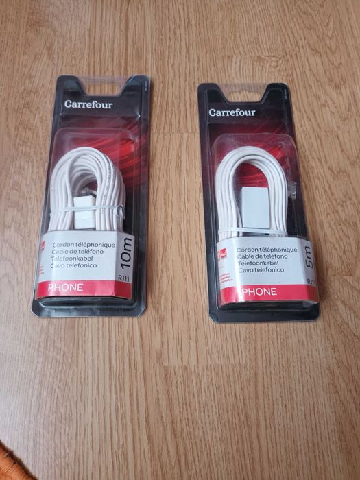 Cablu de telefon cu adaptor