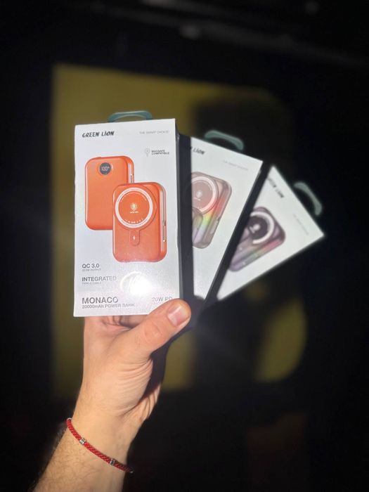 Power bank Green lion