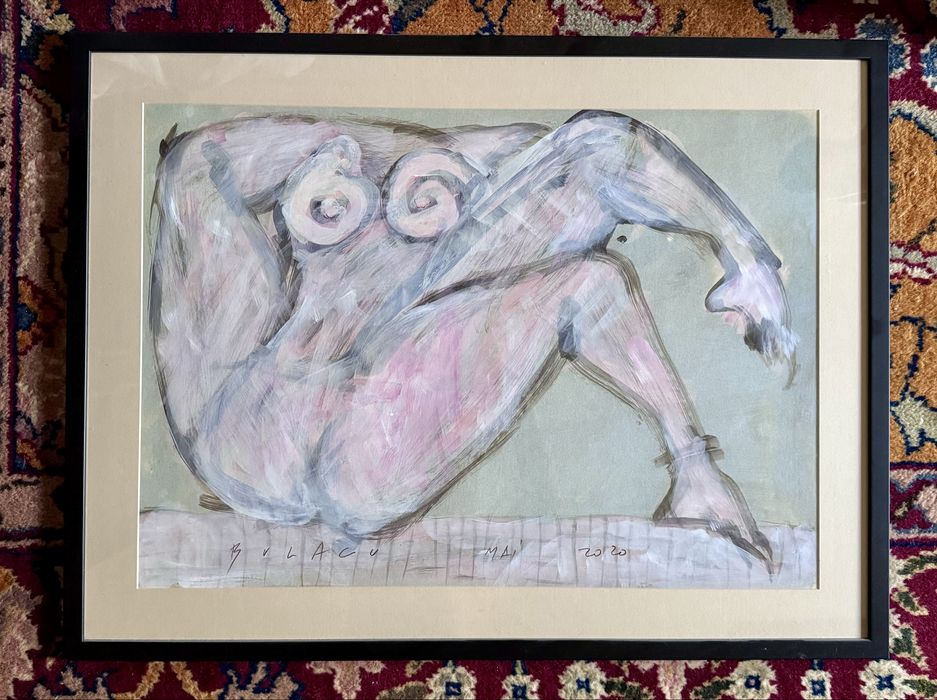 Oferiți un cadou, opera de artă, un nud splendid, de Aurel Bulacu