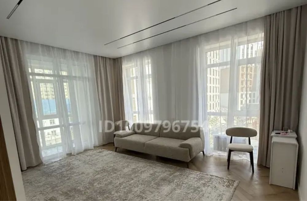 Шторы для зала с тюлью